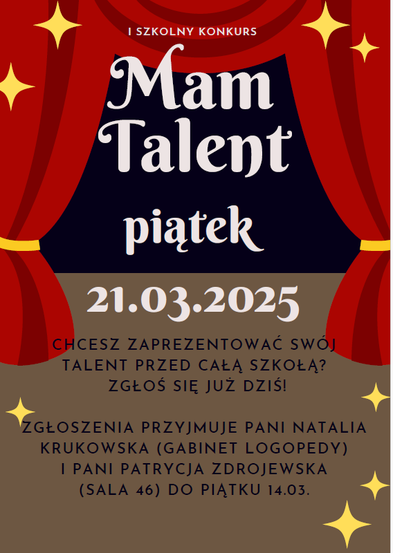 Szkolny "Mam talent"