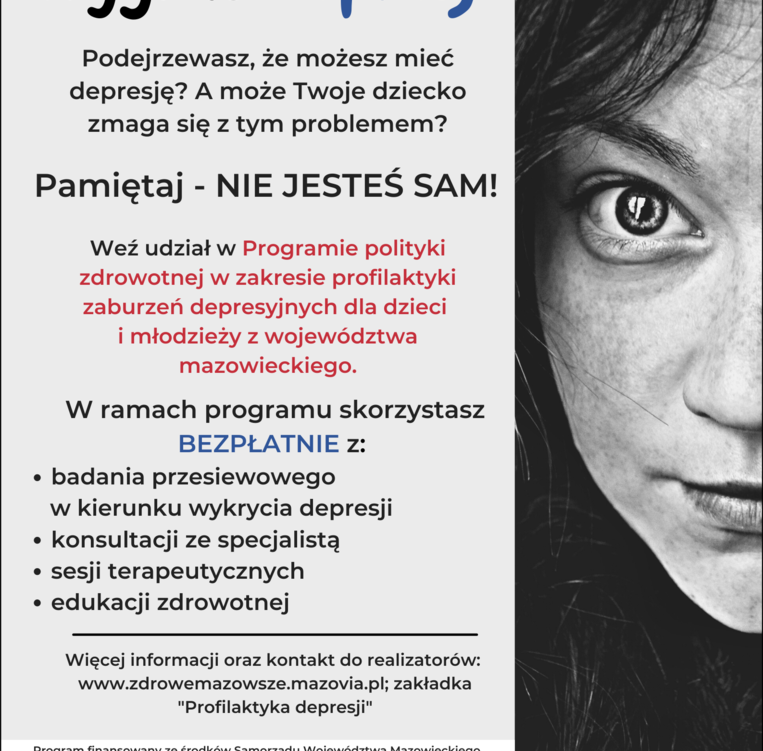 Zdjęcie do Nie pozw&oacute;l wygrać depresji